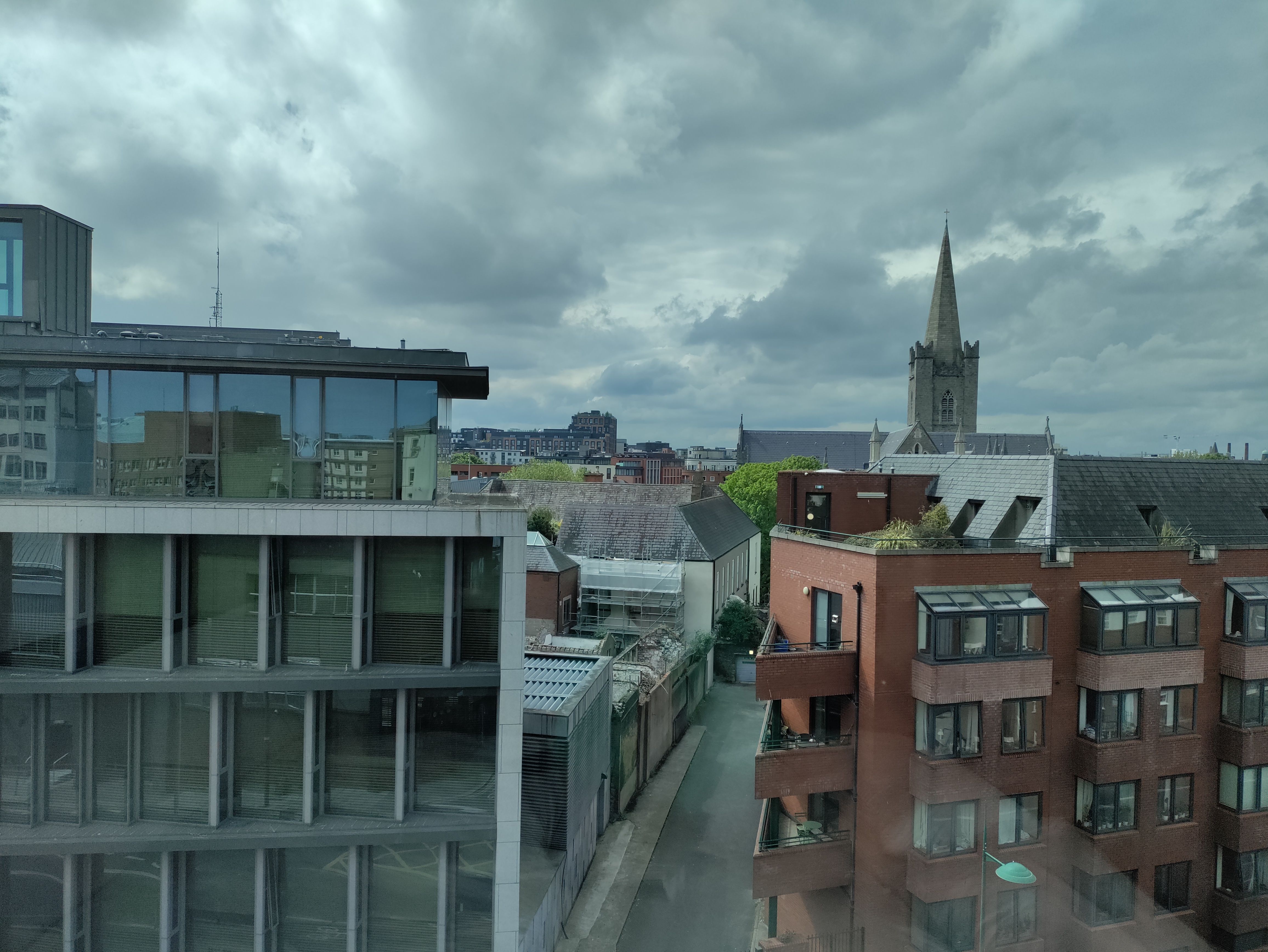 View from my hotel room.