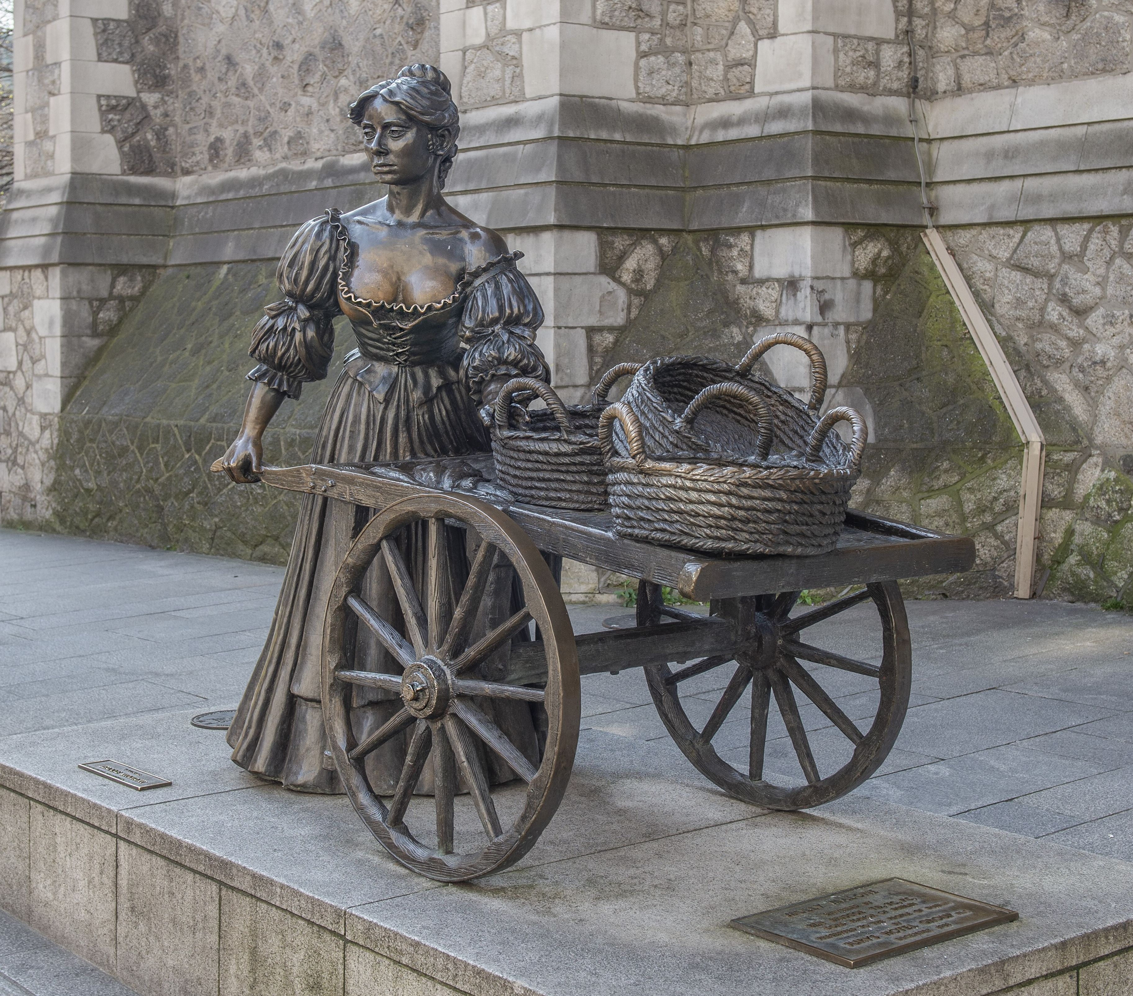 Molly Malone Statue.